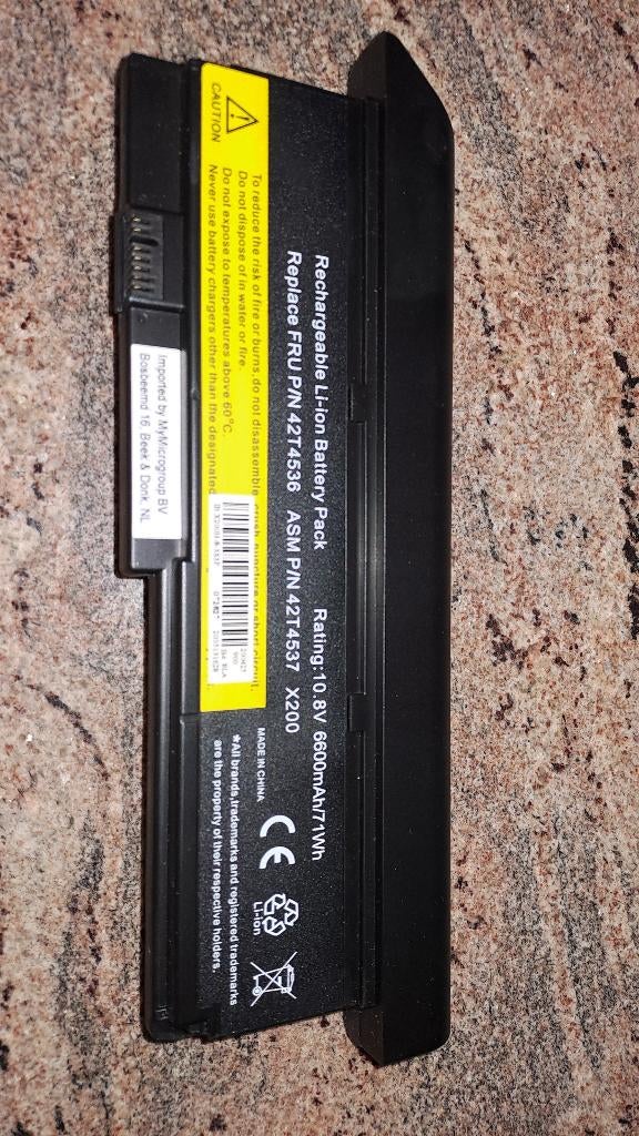Batterij laptop, Computers en Software, Accu's en Batterijen, Ophalen of Verzenden, Nieuw, Lenovo