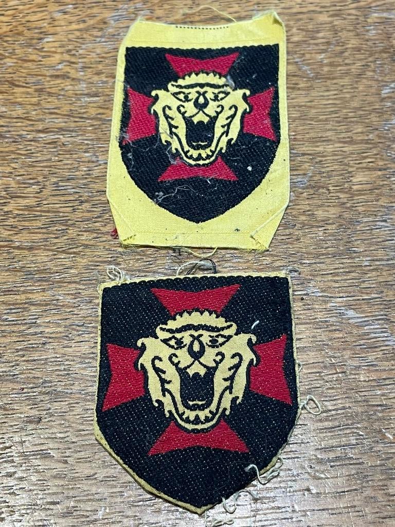 5e division d'infanterie belge ABL, Collections, Envoi, Armée de terre, Emblème ou Badge
