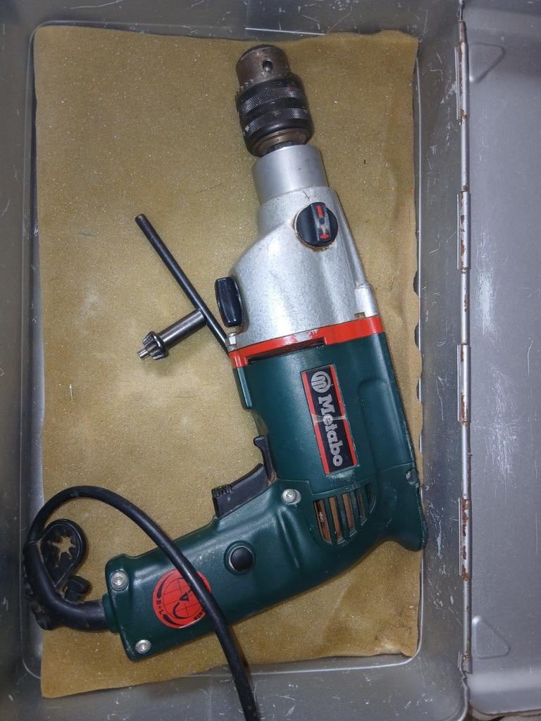 Metabo klopboormachine, Ophalen