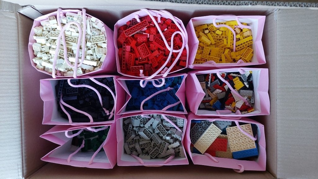 zeer grote partij LEGO bouwstenen, bouwplaten en treinbaan, Ophalen of Verzenden, Lego