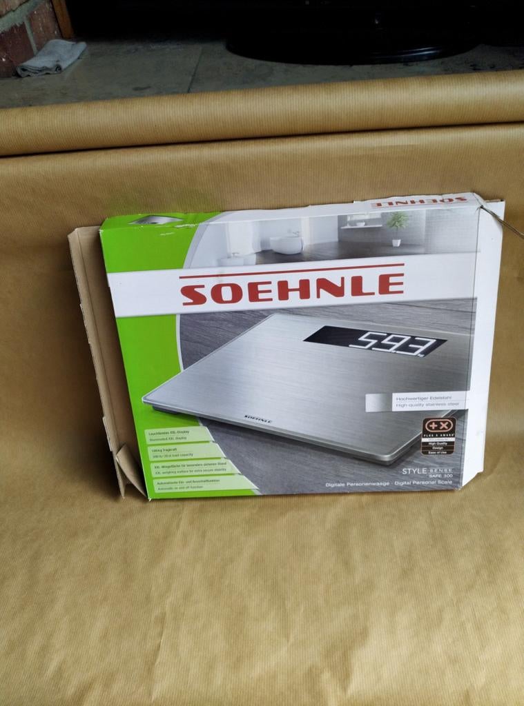 Soehnle Style Sense Safe 300, Elektronische apparatuur, Weegschalen, Personenweegschaal, Ophalen