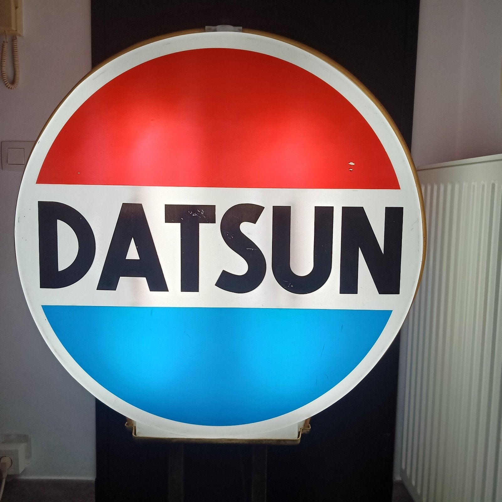 Datsun - Auto Reclame - Lichtbord -, Ophalen