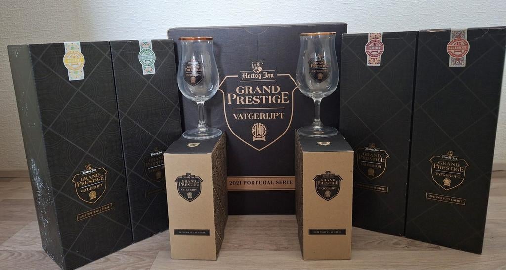 Hertog Jan Grand Prestige Vatgerijpt 2021 - Portugal serie, Ophalen of Verzenden, Nieuw, Flesje(s), Hertog Jan
