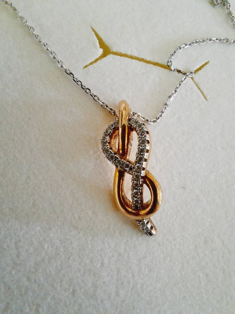 Nieuwe bicolor ketting van Nona jewels, Ophalen of Verzenden, Nieuw, Goud, Zilver