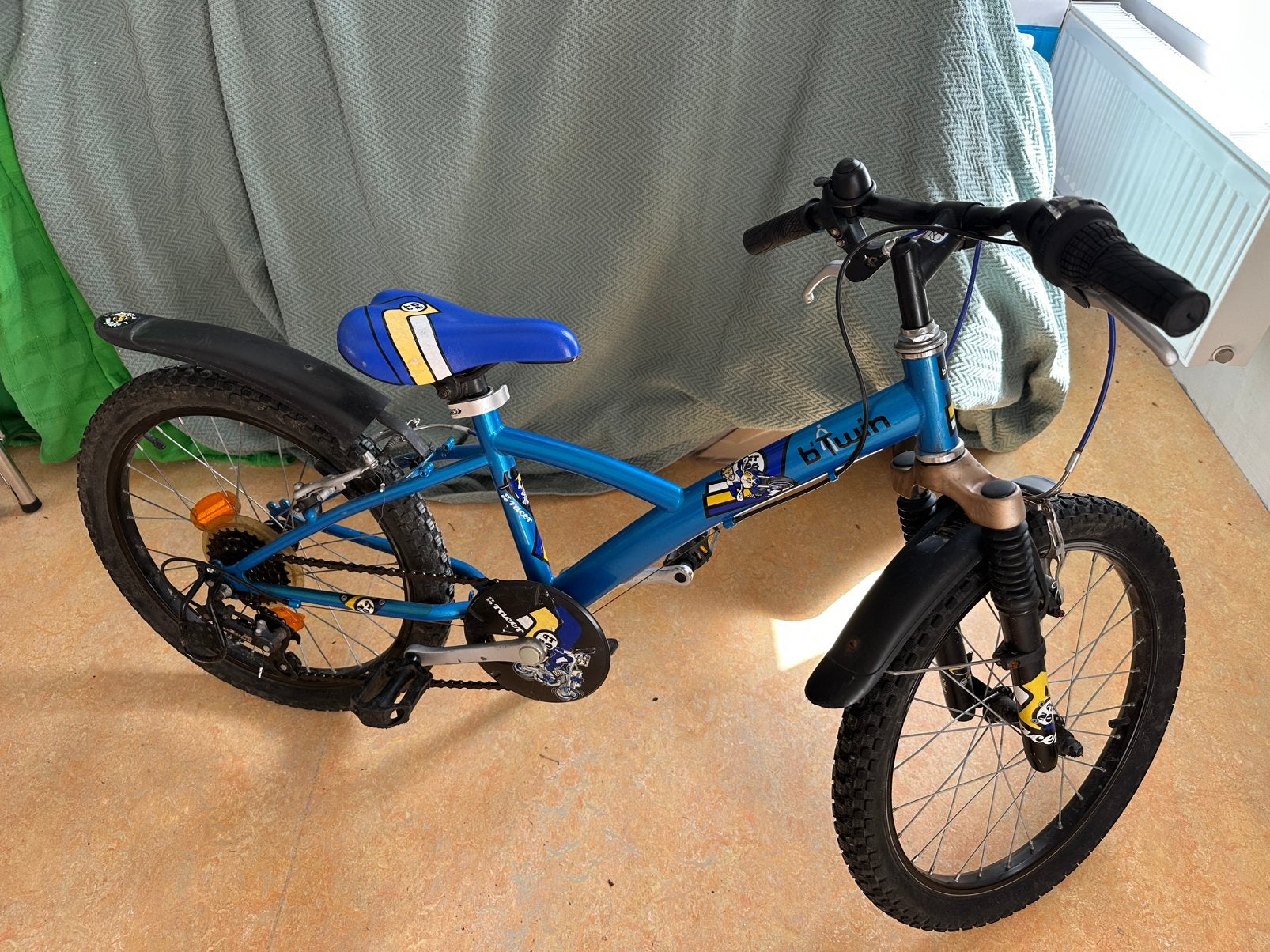 B’Twin kinderfiets 20 inch, Fietsen en Brommers, Fietsen | Kinderfietsjes, Gebruikt, 20 inch of meer, Schijfrem, Ophalen