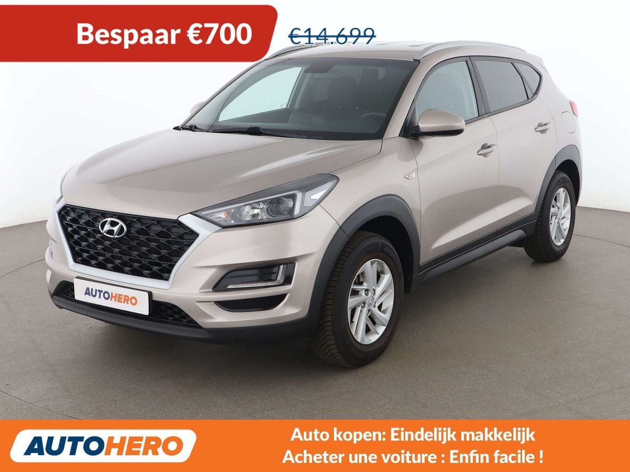 Hyundai Tucson 1.6 Advantage 2WD (bj 2019), Auto's, Hyundai, Voorwielaandrijving, Stof, Gebruikt, 1648 kg