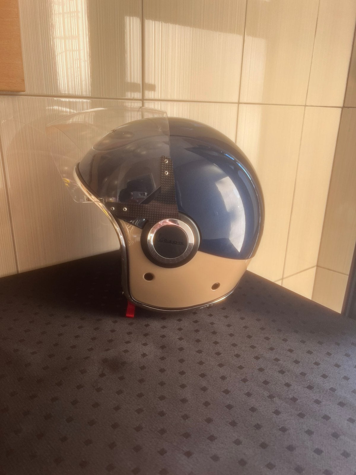 Vespa Helm maat S NIEUWE STAAT, Ophalen, Zo goed als nieuw, Small