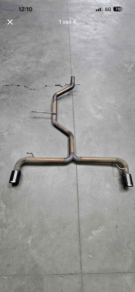 Golf 6 gti uitlaat akrapovic, Auto-onderdelen, Ophalen, Gebruikt, Volkswagen