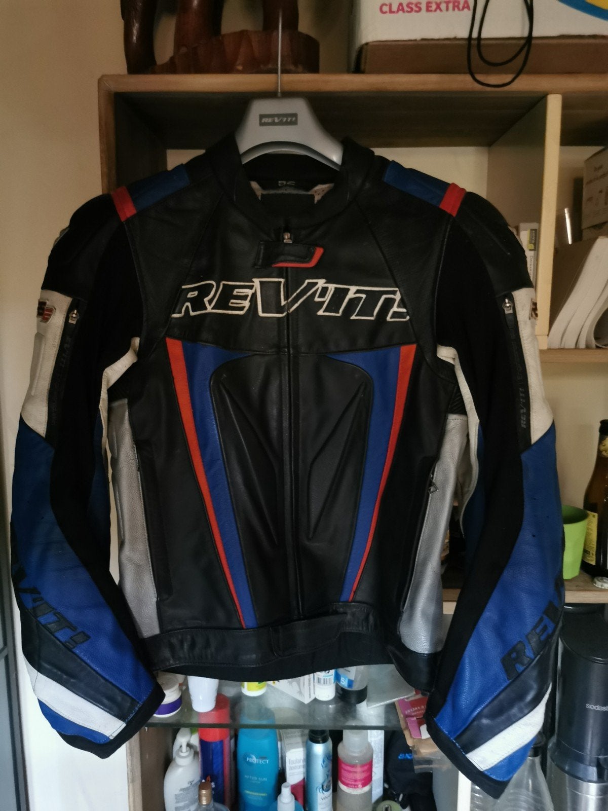 Revit lederen motorjas, Motoren, Ophalen, Heren, REV’IT! (Revit), Jas | leer