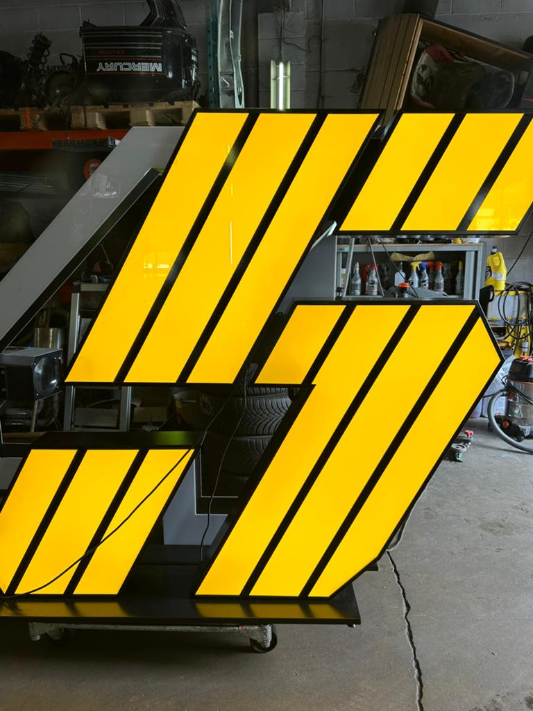 Renault 5 lichtbord