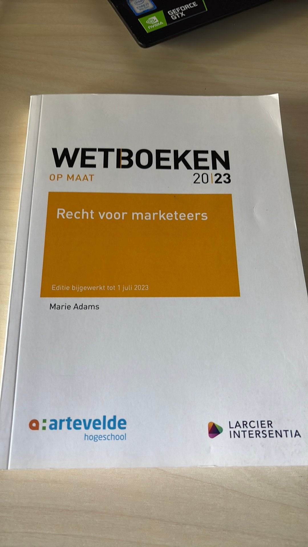 Recht voor marketeers, Enlèvement ou Envoi, Comme neuf