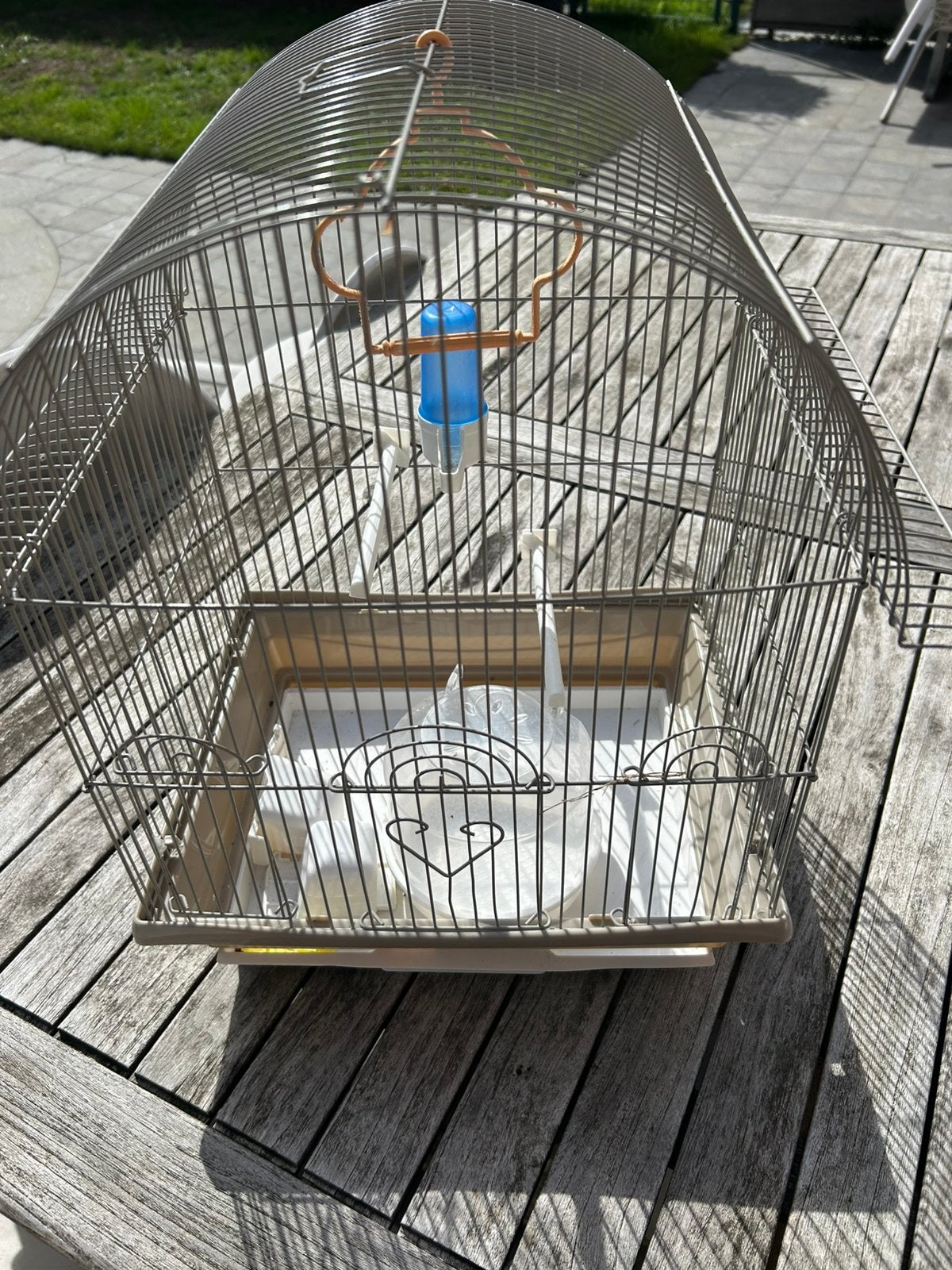 Vogelkooi voor 1 of 2 kleine vogeld, Ophalen, Zo goed als nieuw, Vogelkooi