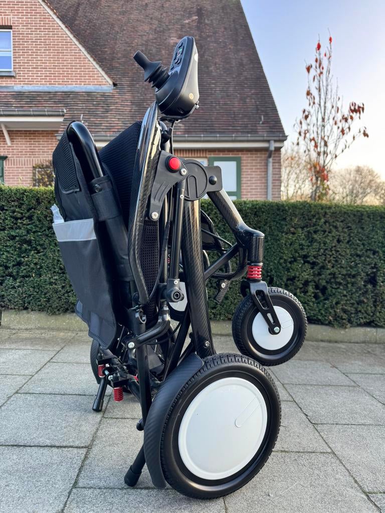 Lichtgewicht Electrische rolstoel Plooibaar Meeneembare, Diversen, Rolstoelen, Ophalen of Verzenden, Inklapbaar, Nieuw, Elektrische rolstoel