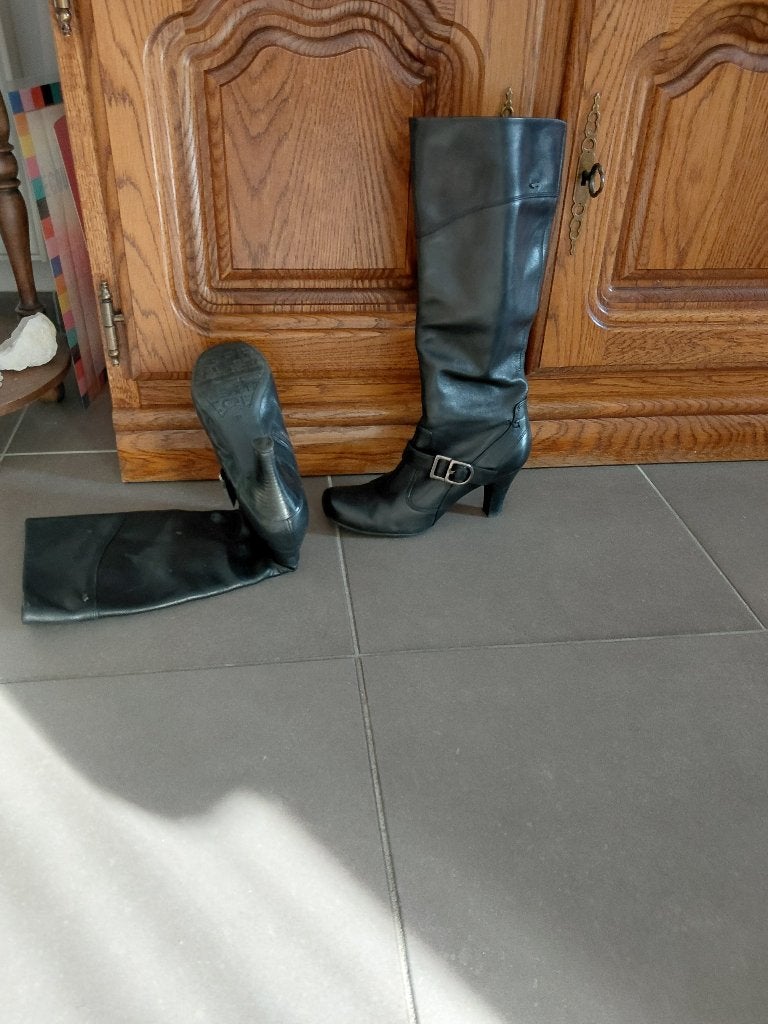Bottes esprit noir, Neuf, Enlèvement, Bottes hautes, Noir