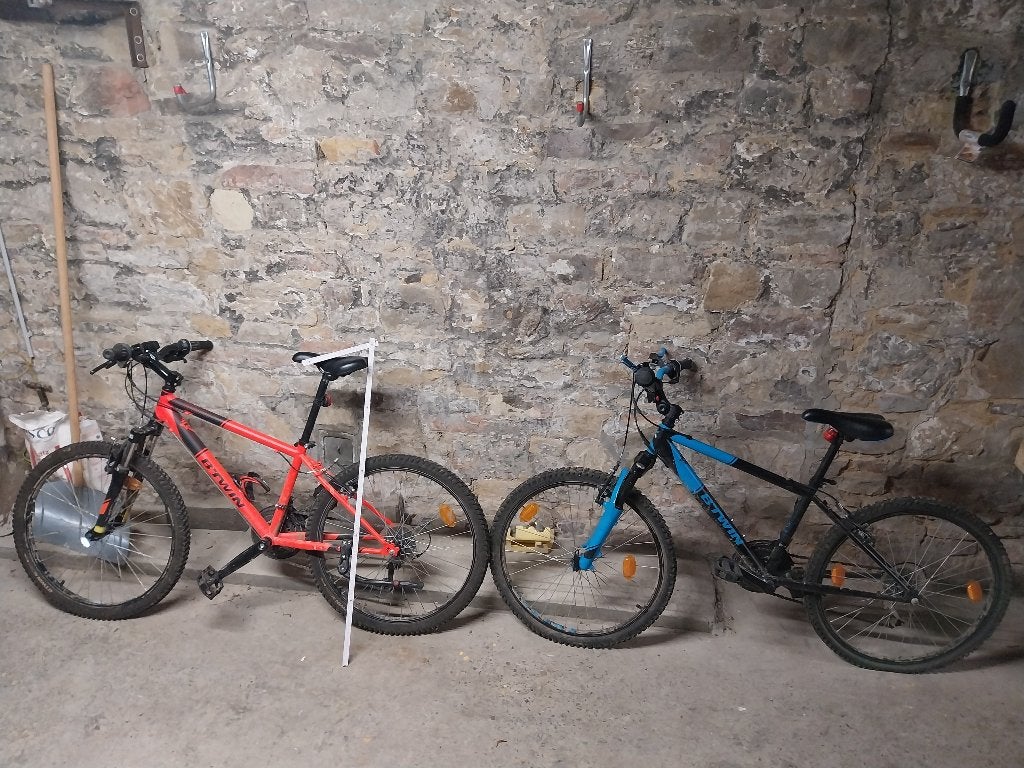 Vélo enfant-ado 24 pouces, Vélos & Vélomoteurs, Comme neuf, Enlèvement, Rockrider, 20 pouces ou plus