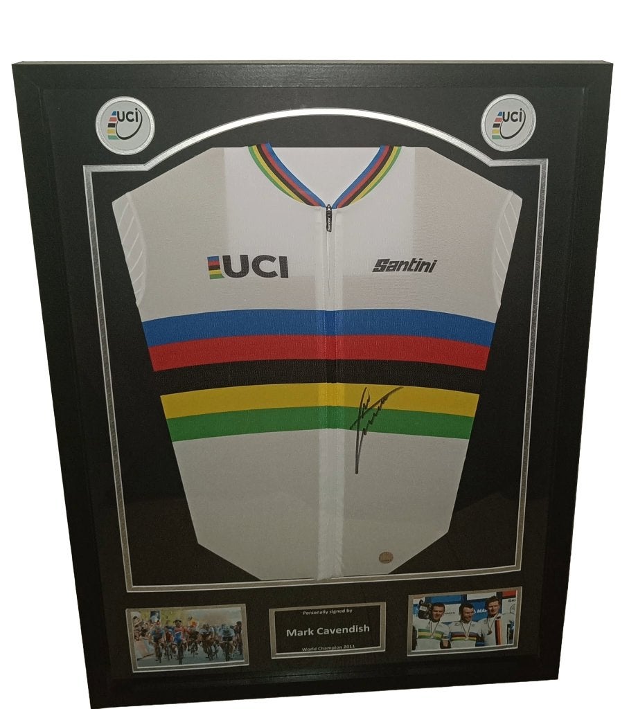 Gesigneerde WK-trui - Mark Cavendish - Met certificaat, Verzenden, Nieuw, Shirt