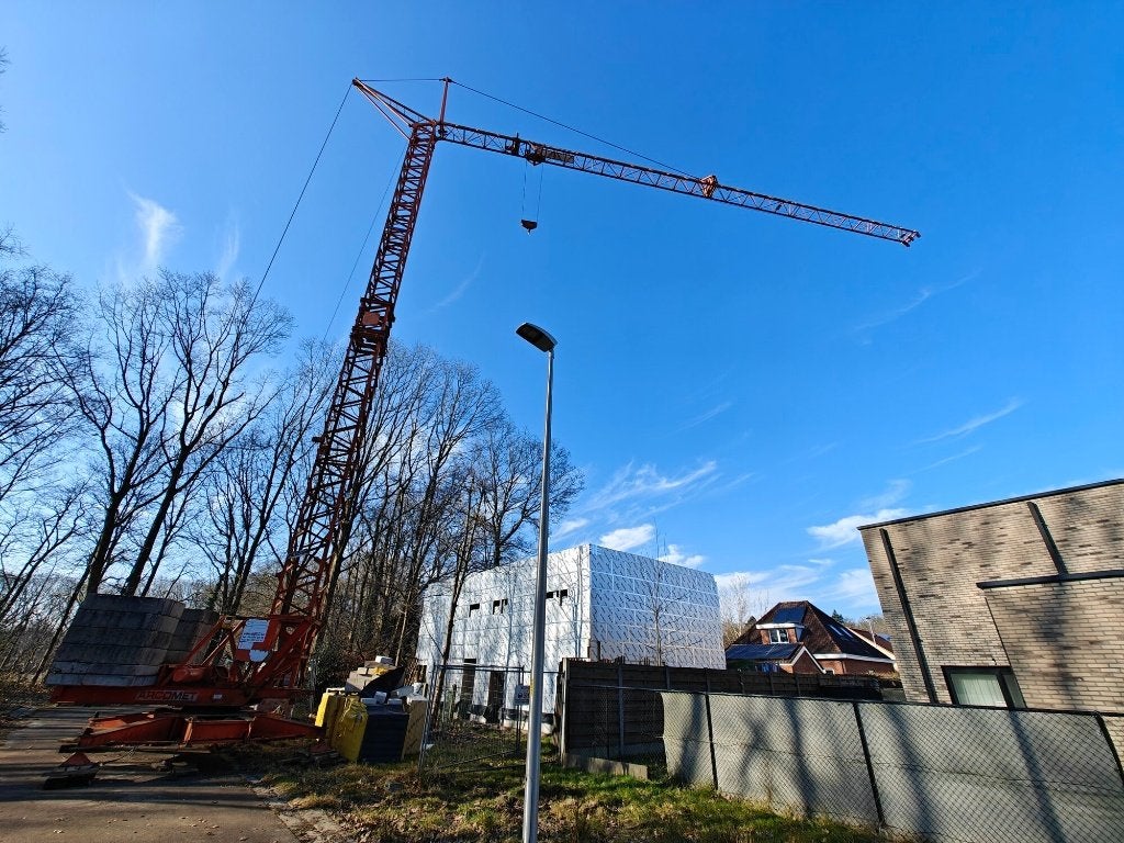Bouwkraan / grue Arcomet VK26 A1 - giek 30 m - 2000 kg, Ophalen, Kraan