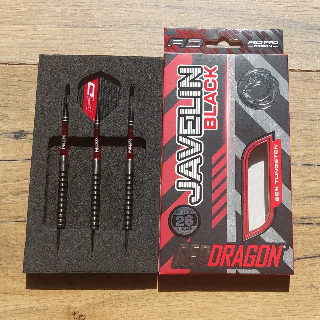 Red Dragon Javelin Black 85% 26 gr, Sport en Fitness, Ophalen of Verzenden, Zo goed als nieuw, Pijlen