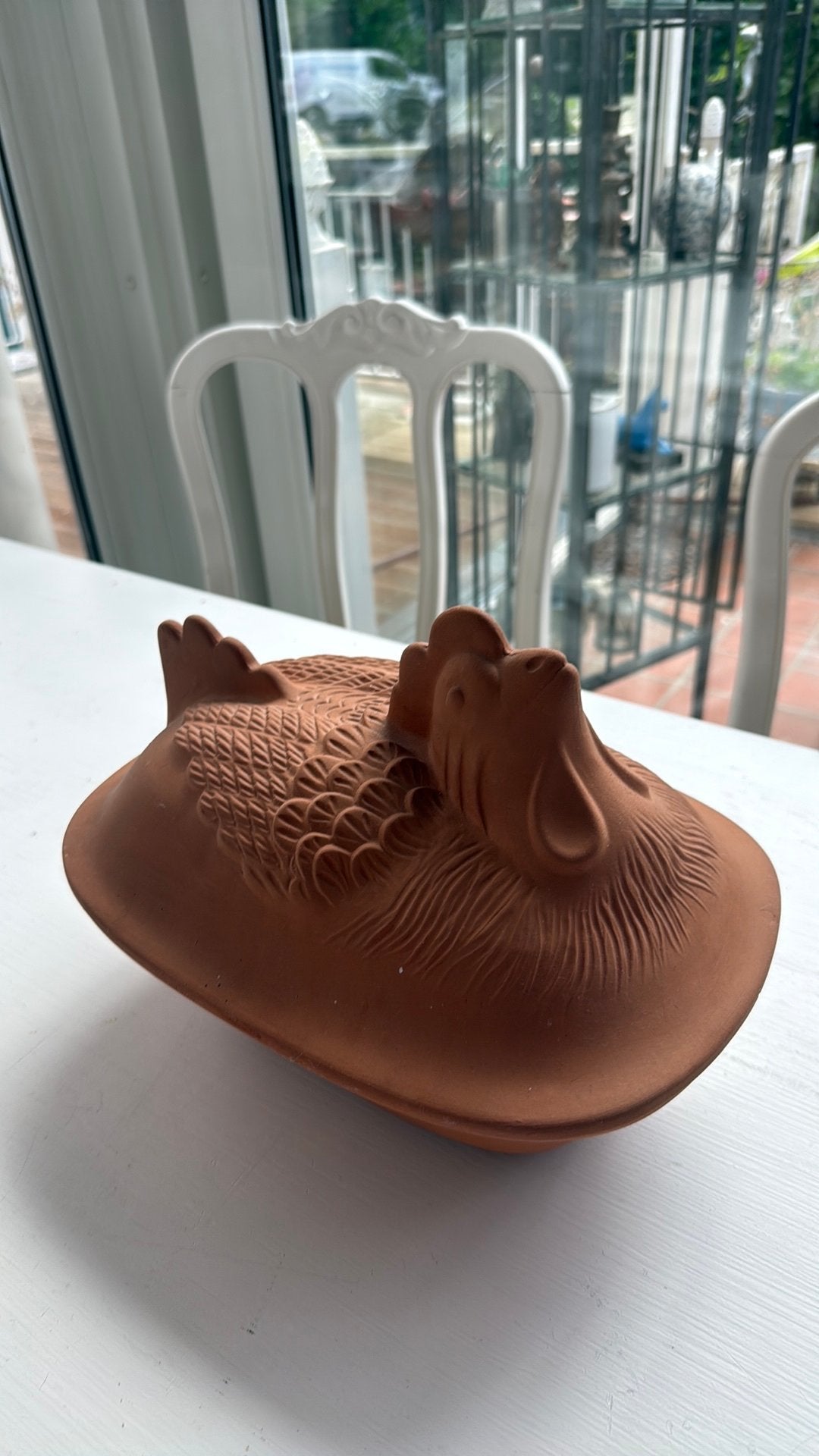 Terracotta pot, Enlèvement