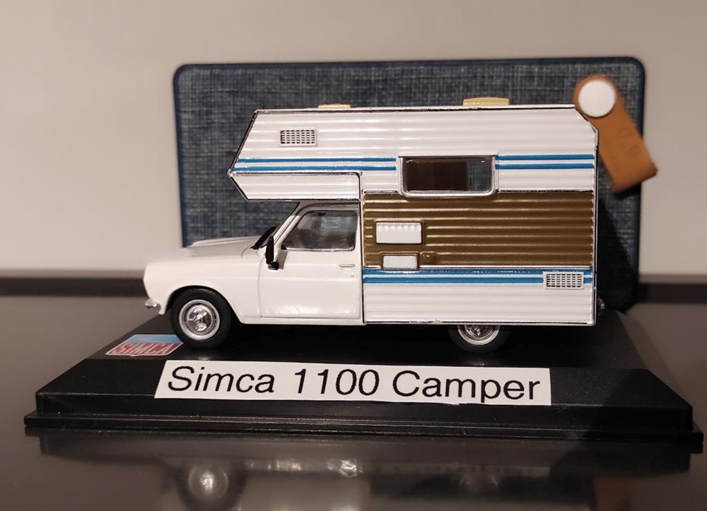 Simca 1100 camping car 1:43 op display, Ophalen of Verzenden