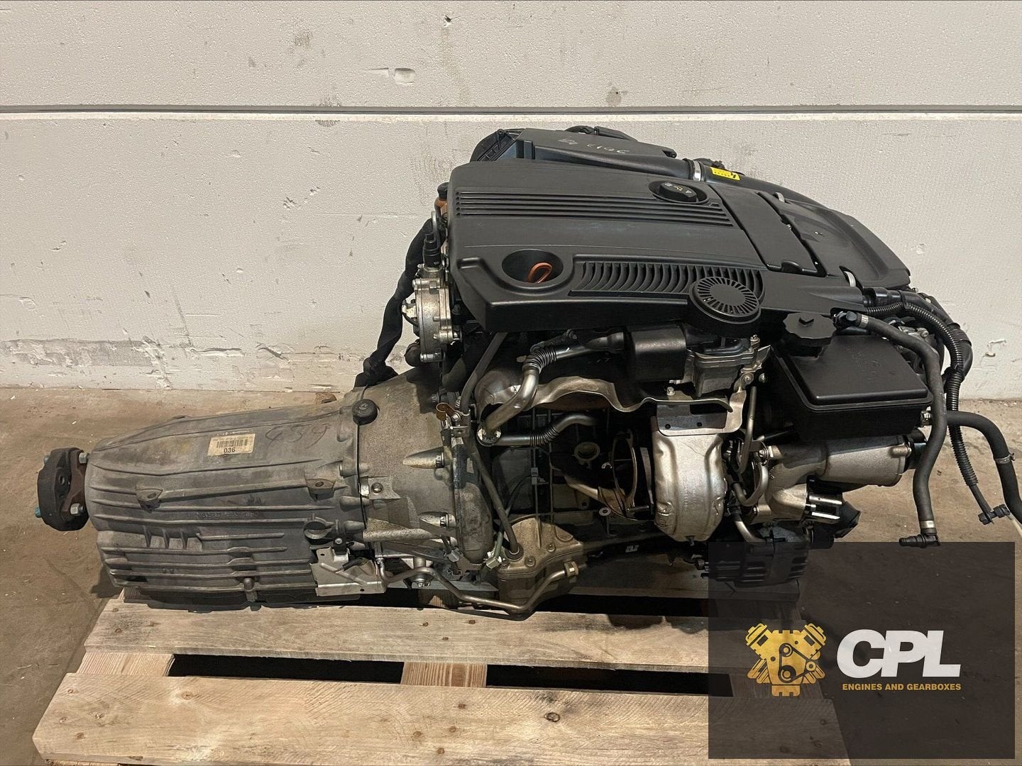 Mercedes 1.8 CGI 271.820 271820 Complete Motor Engine Moteur, Utilisé, -, -, Enlèvement ou Envoi