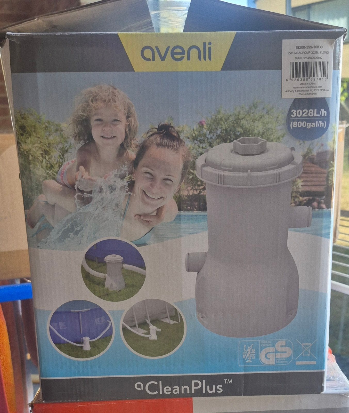 bestway zwembad, maar 2 zomer gebruikt, Tuin en Terras, Zwembaden, Ophalen, Rond