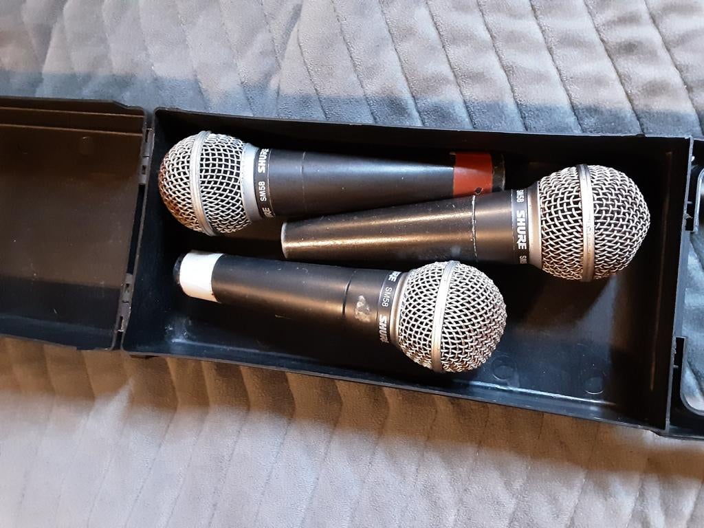 Shure SM58 microfoon, Ophalen