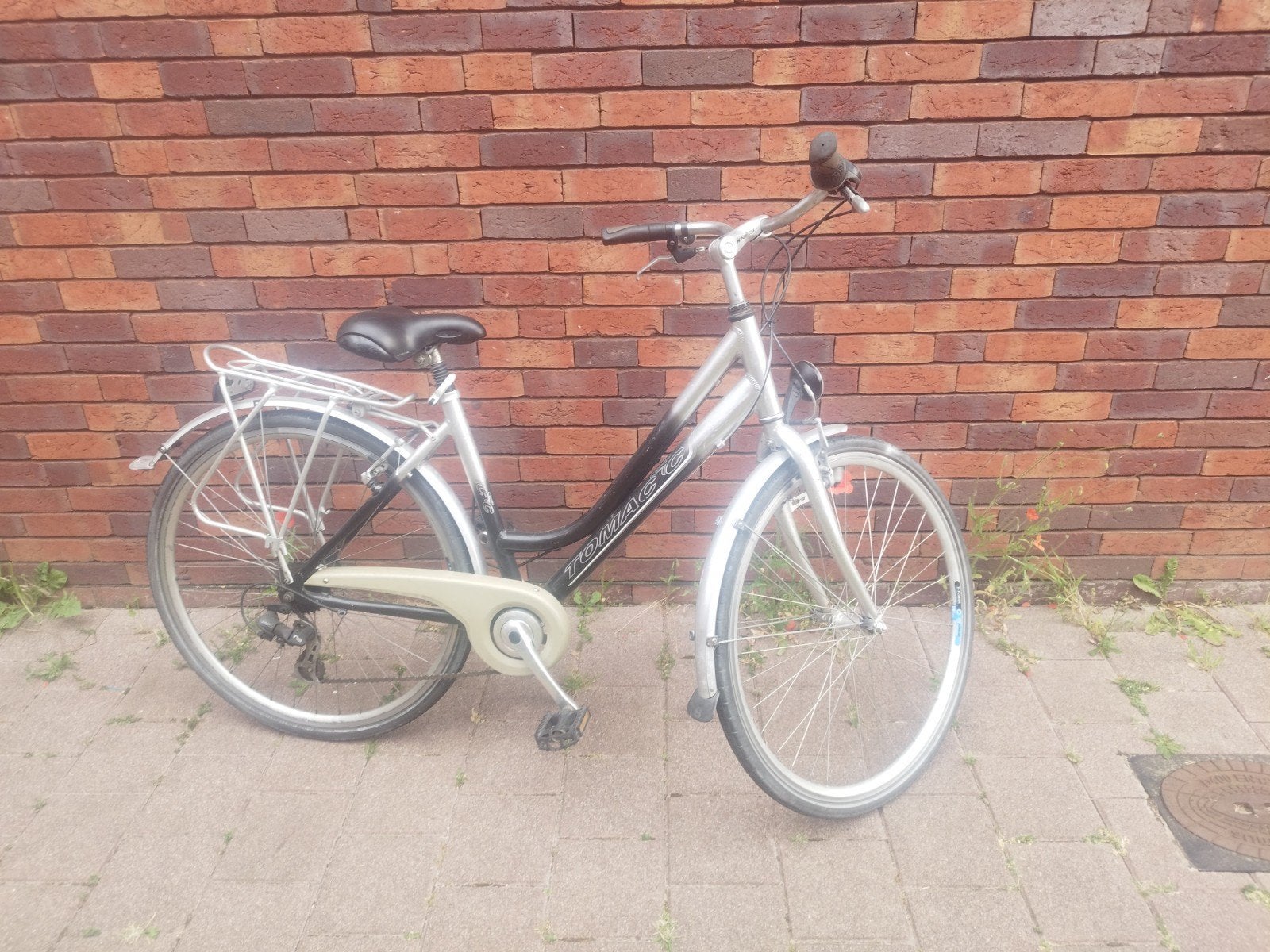 Damesfiets, Ophalen