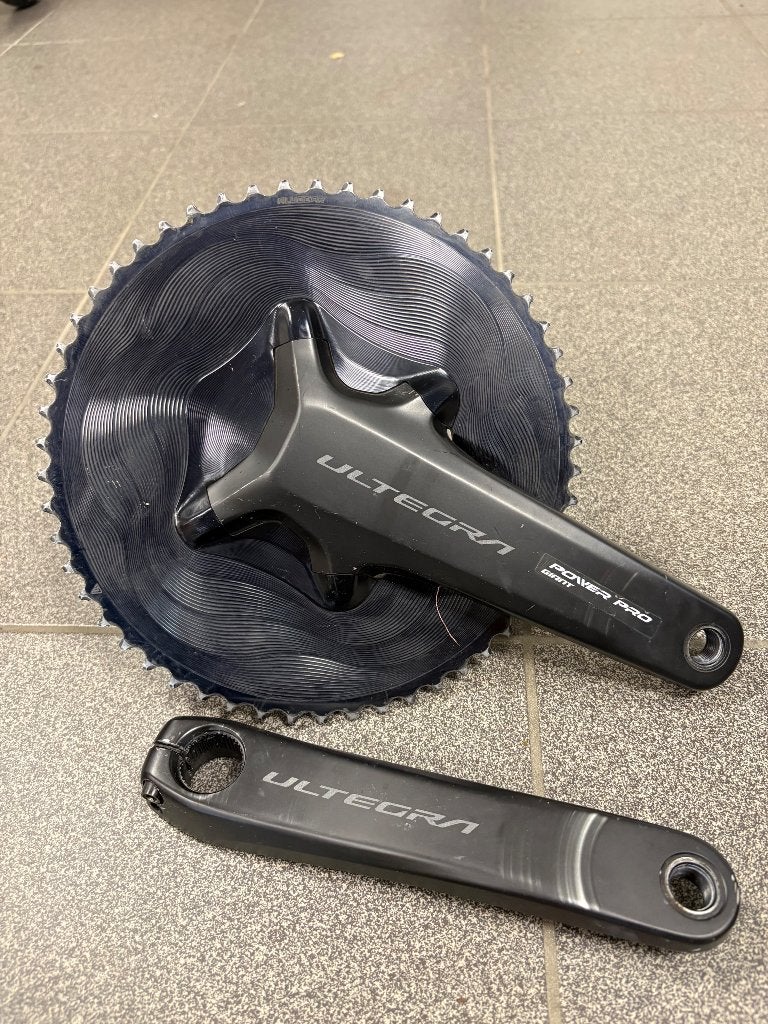 Giant powermeter, Fietsen en Brommers, Fietsonderdelen, Ophalen, Gebruikt, Crankstel of Pedalen, Aluminium