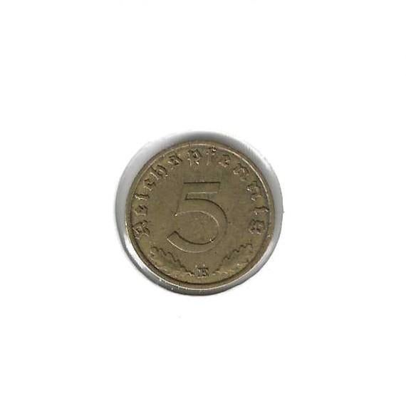 Duitsland, 5 Reichspfennig 1937 E., Enlèvement ou Envoi, Allemagne, Monnaie en vrac