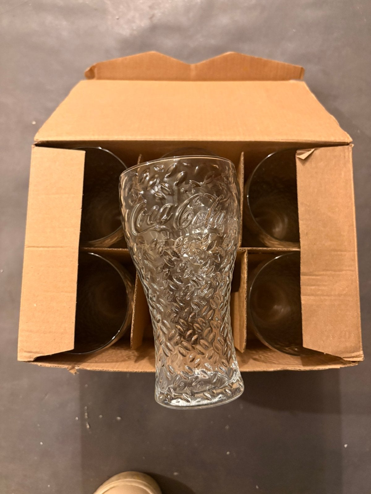 Coca cola glazen, Ophalen, Nieuw