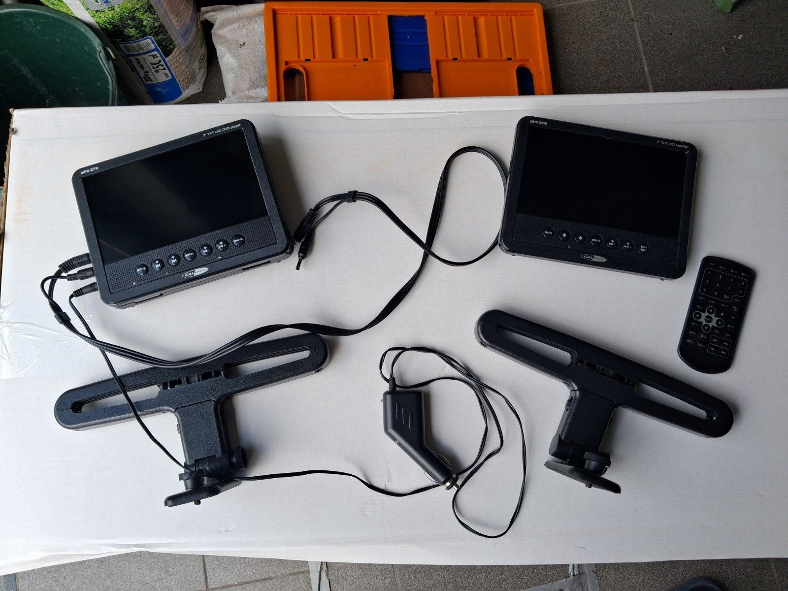 Dvd speler voor auto, Draagbaar, Zo goed als nieuw, Ophalen, Overige merken