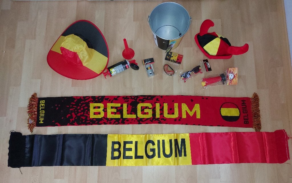 Rode Duivels supporterspakket, Ophalen of Verzenden, Zo goed als nieuw
