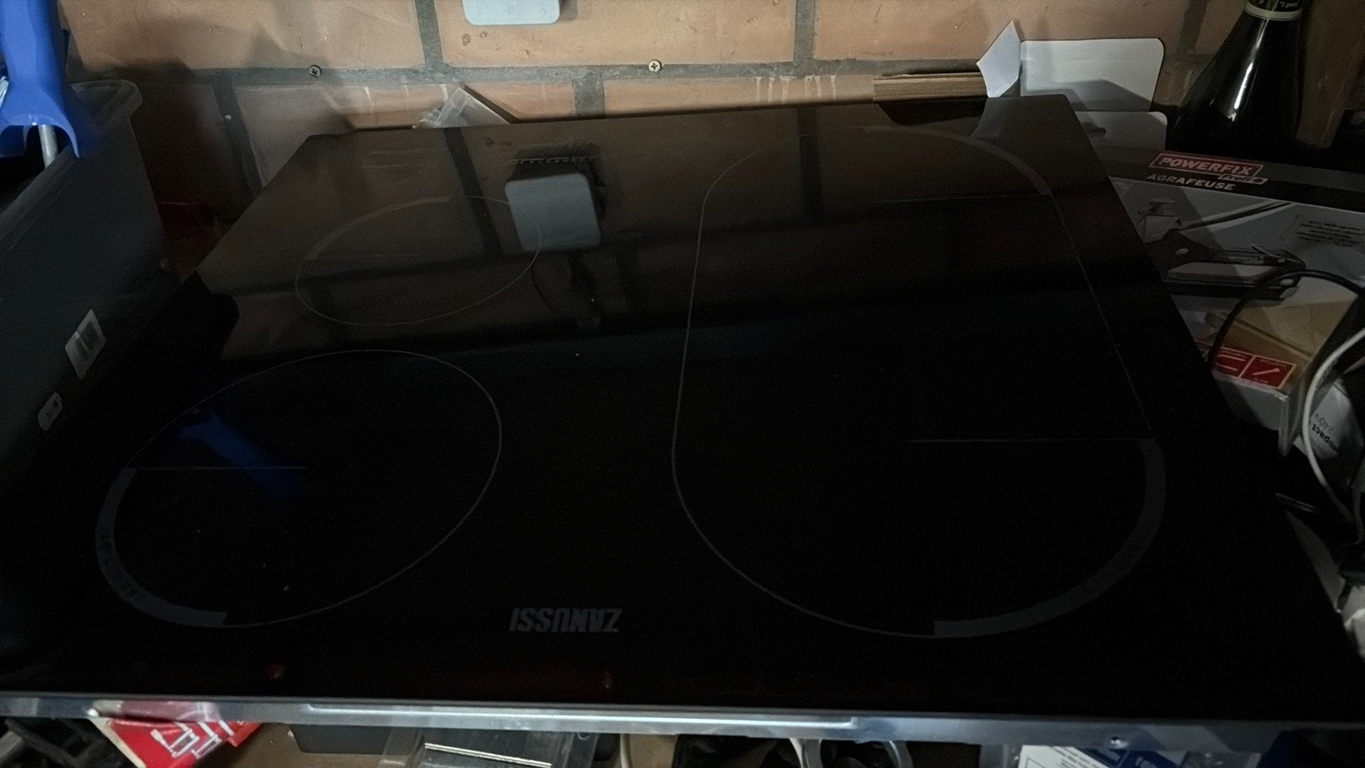 Inductievuur zanussi, Ophalen, Gebruikt, 4 kookzones, Energieklasse A of zuiniger