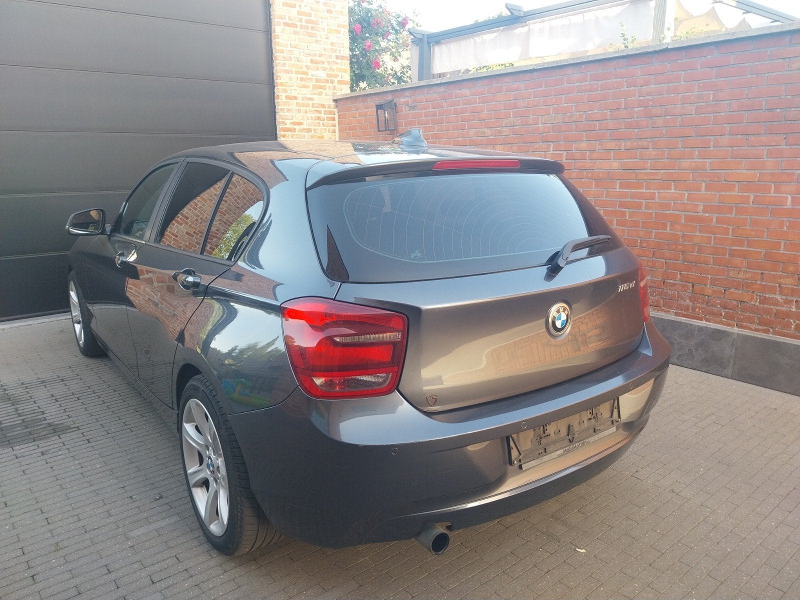 BMW f20 116d gekeurd voor verkoop, Autos, Cuir, Achat, Boîte manuelle, Noir
