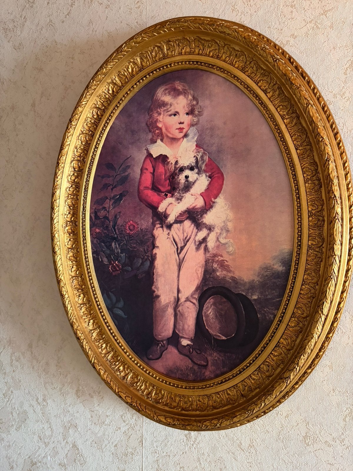 Groto ovalen kader met foto, Ophalen of Verzenden, Zo goed als nieuw