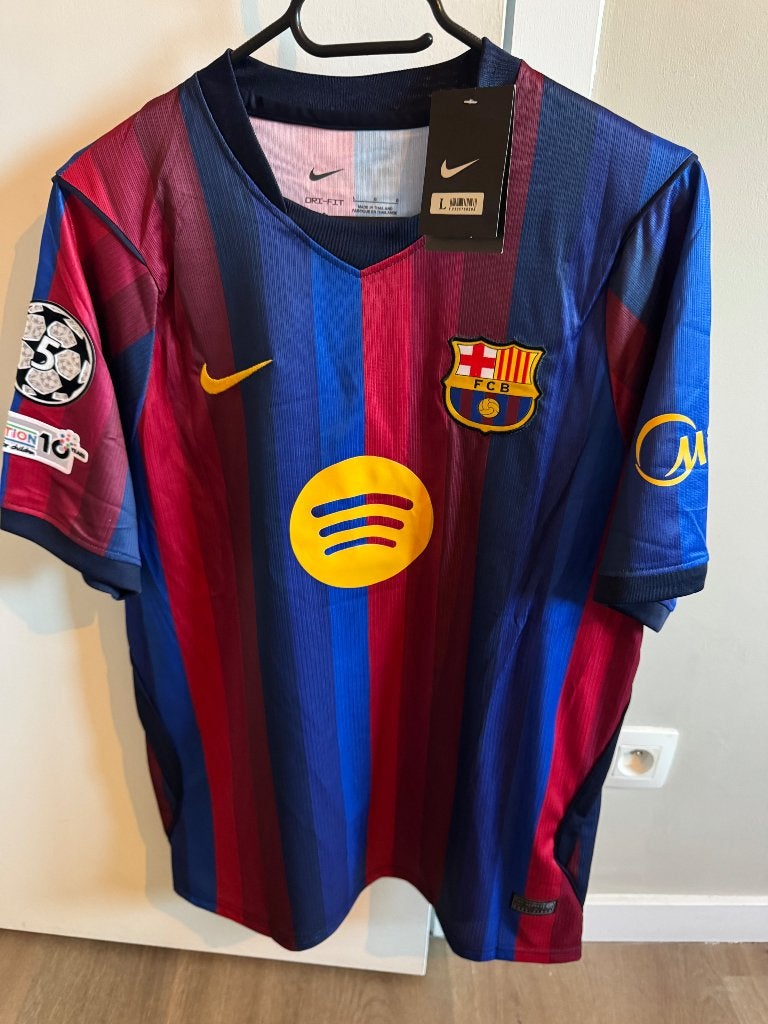 Maillot de football nouveau - FC BARCELONE, Taille L, Enlèvement ou Envoi, Neuf, Maillot