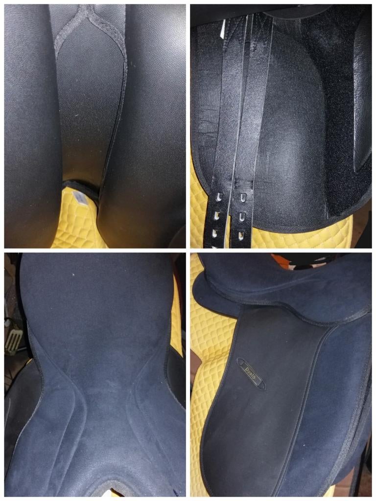 Nouvelle selle de dressage synthétique, Dressuur