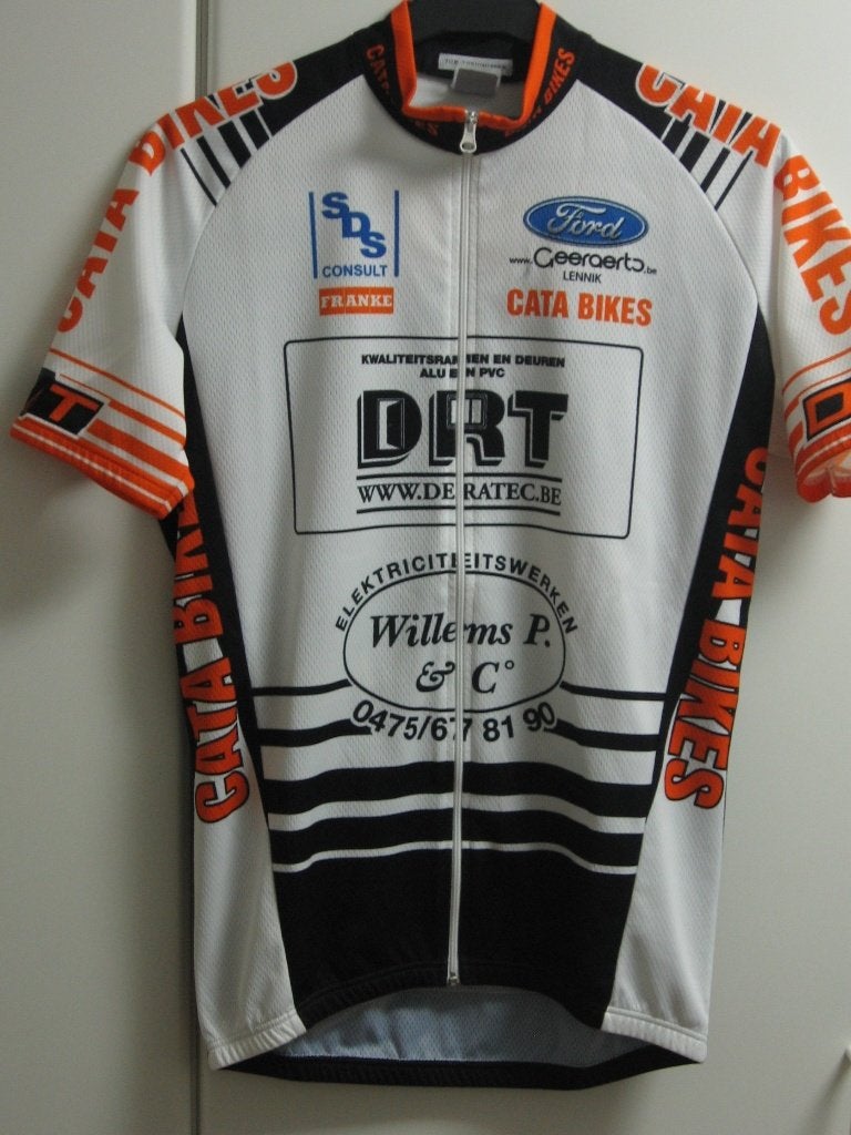 Wielertrui met korte mouwen Cata Bikes van Vermarc, M, Vêtements | Hommes, Vêtements de sport, Enlèvement ou Envoi, Comme neuf
