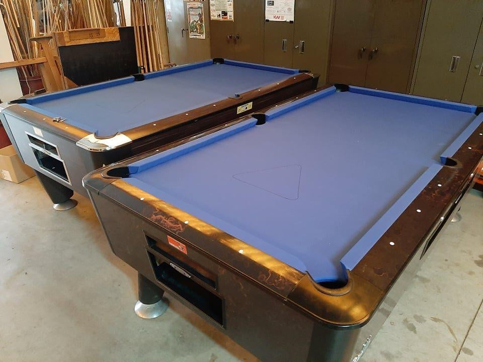 Poolbiljarts., Ophalen, Zo goed als nieuw, Pooltafel