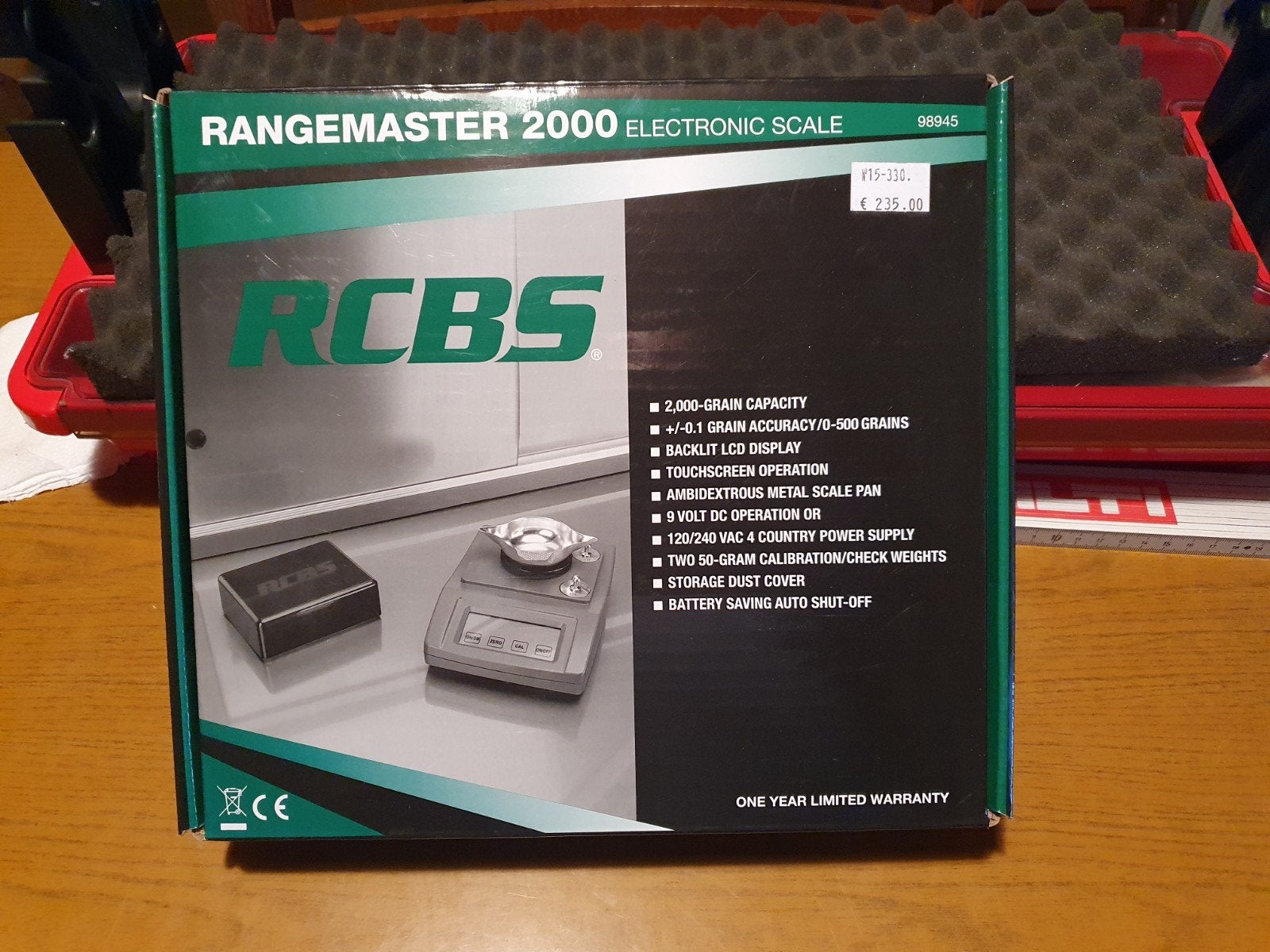 RCBS rangemaster, Sport en Fitness, Ophalen