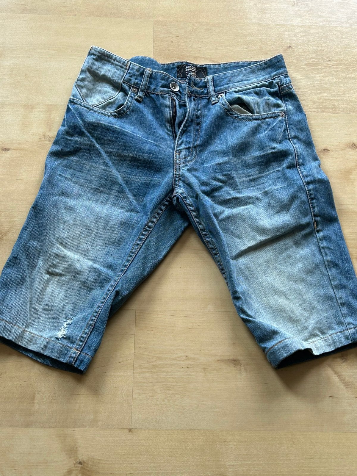 Blauwe short, Kleding | Heren, Spijkerbroeken en Jeans, Ophalen, Zo goed als nieuw, Blauw, W33 - W34 (confectie 48/50)