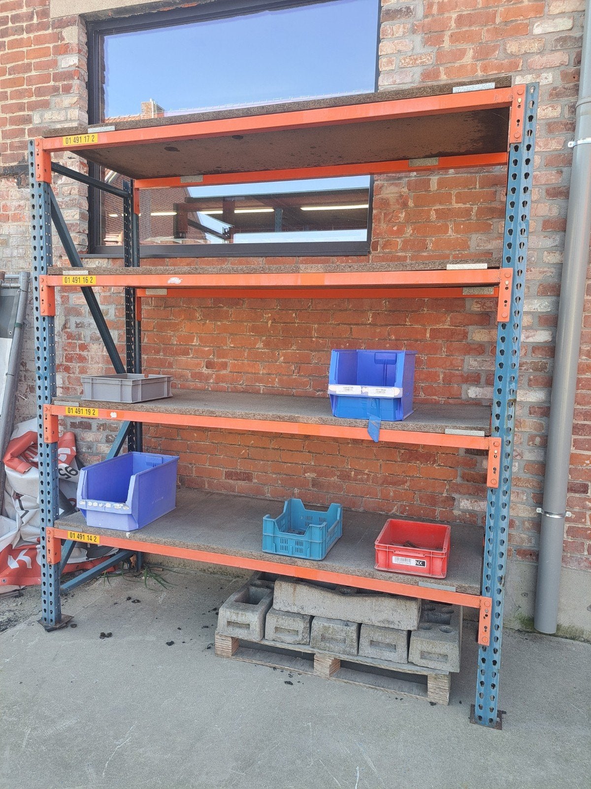 Palletrek in gebruikte staat., Zakelijke goederen, Kantoor en Winkelinrichting | Magazijn, Stelling en Opslag, Ophalen