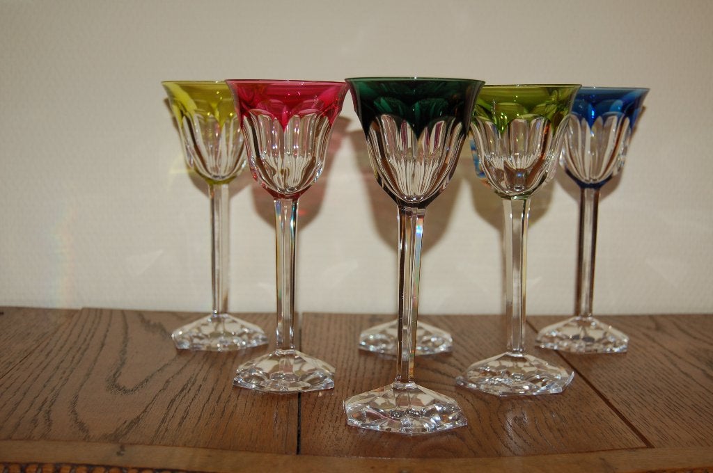 Verres Val St Lambert, Enlèvement, Comme neuf, Autres types