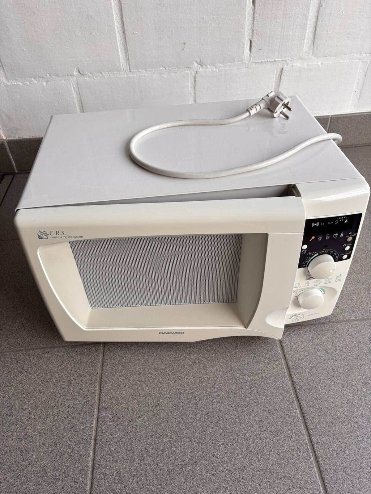 Microgolfoven, Ophalen, Microgolfoven, Zo goed als nieuw, Draaiplateau