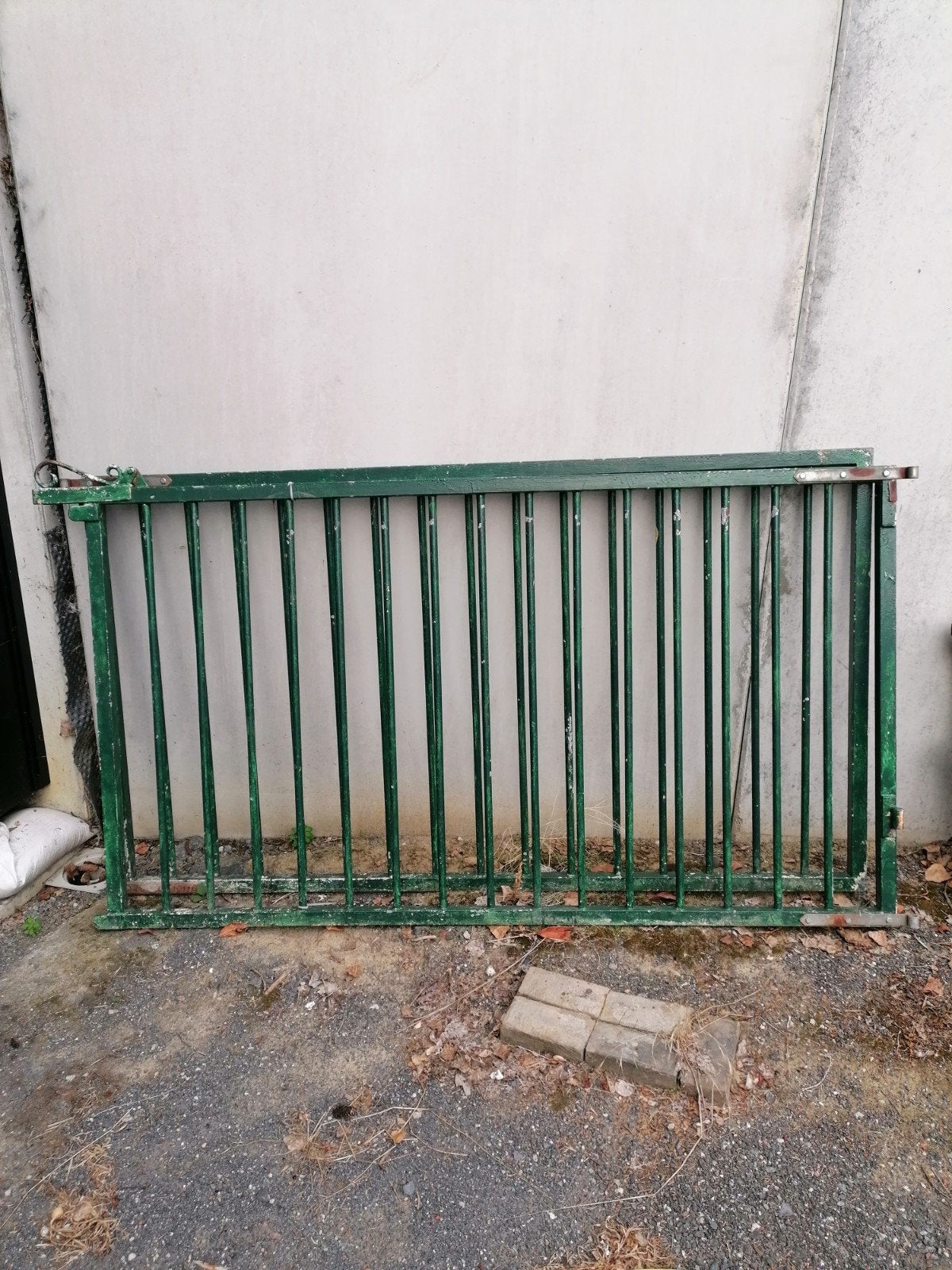 metalen hekken, Ophalen, Gebruikt, IJzer
