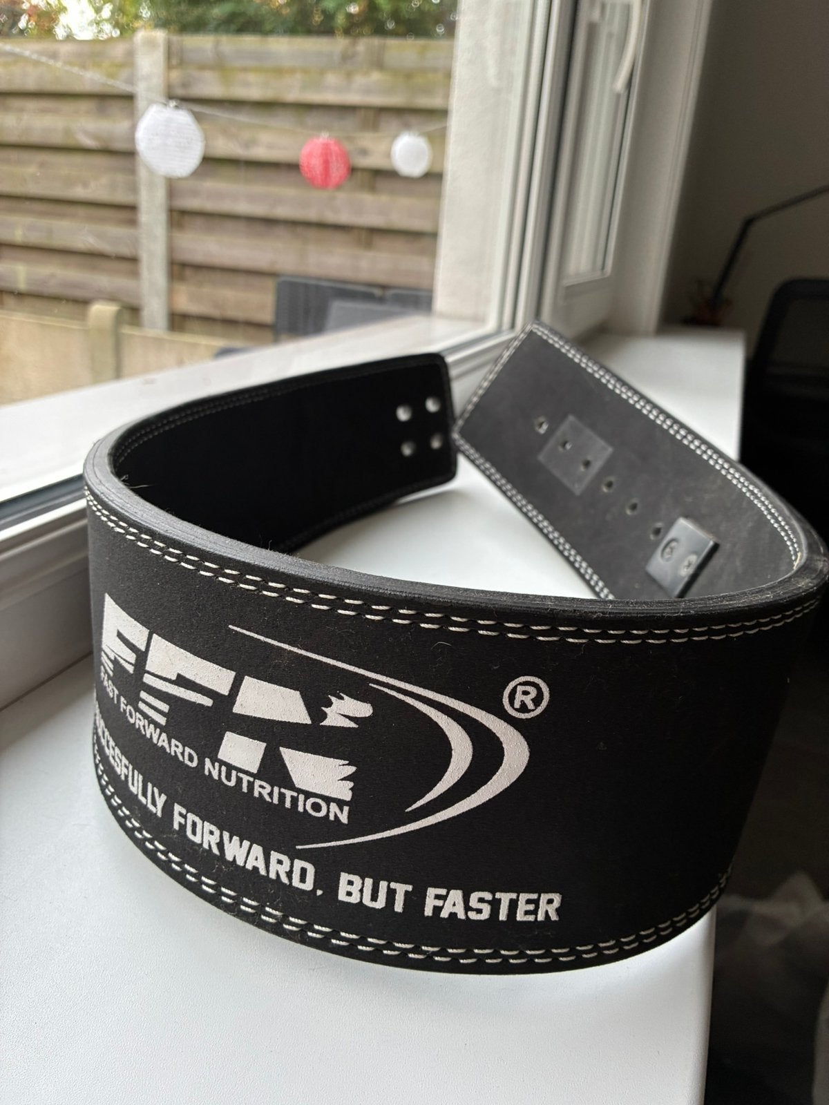 Lederen halter- of fitnessriem NIEUW, Ophalen, Nieuw