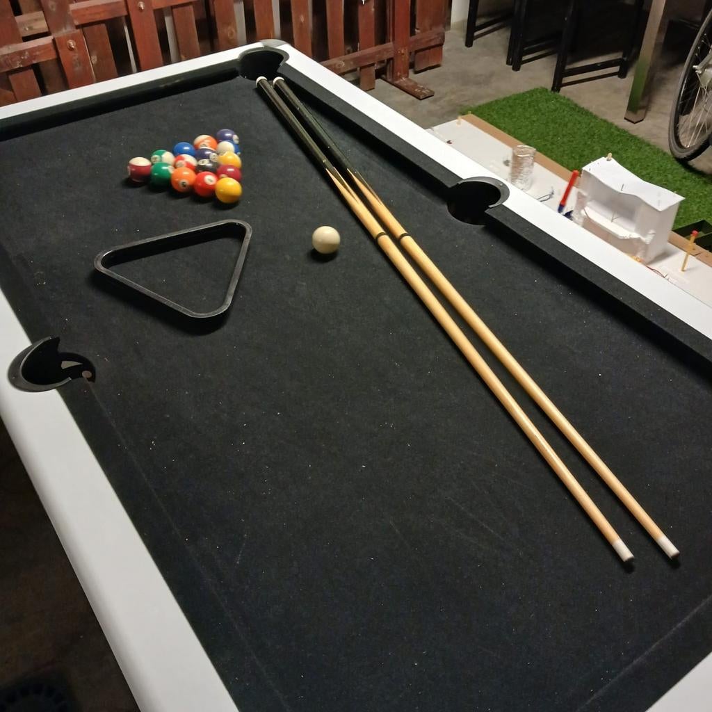 Pooltafel, Ophalen, Pooltafel