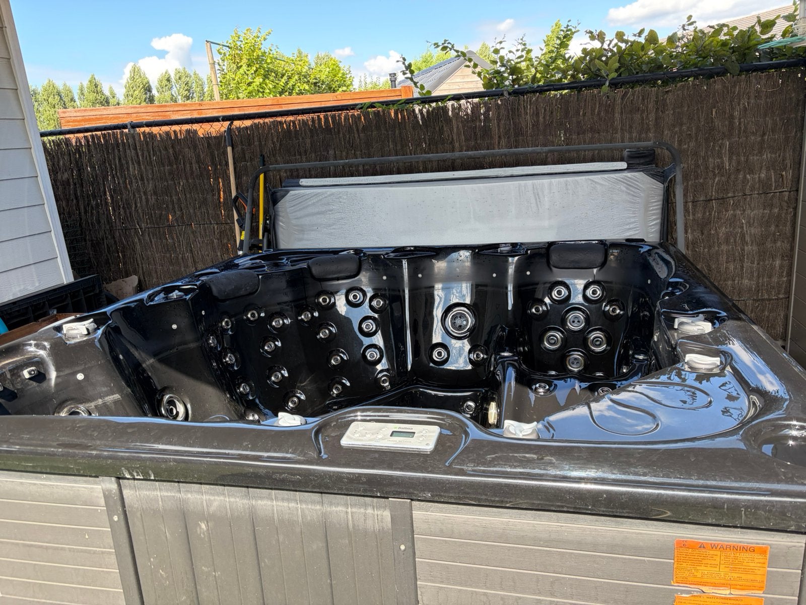 Jacuzzi 6 personen, Tuin en Terras, Bubbelbaden en Hottubs, Ophalen, Gebruikt, Trap, Vast