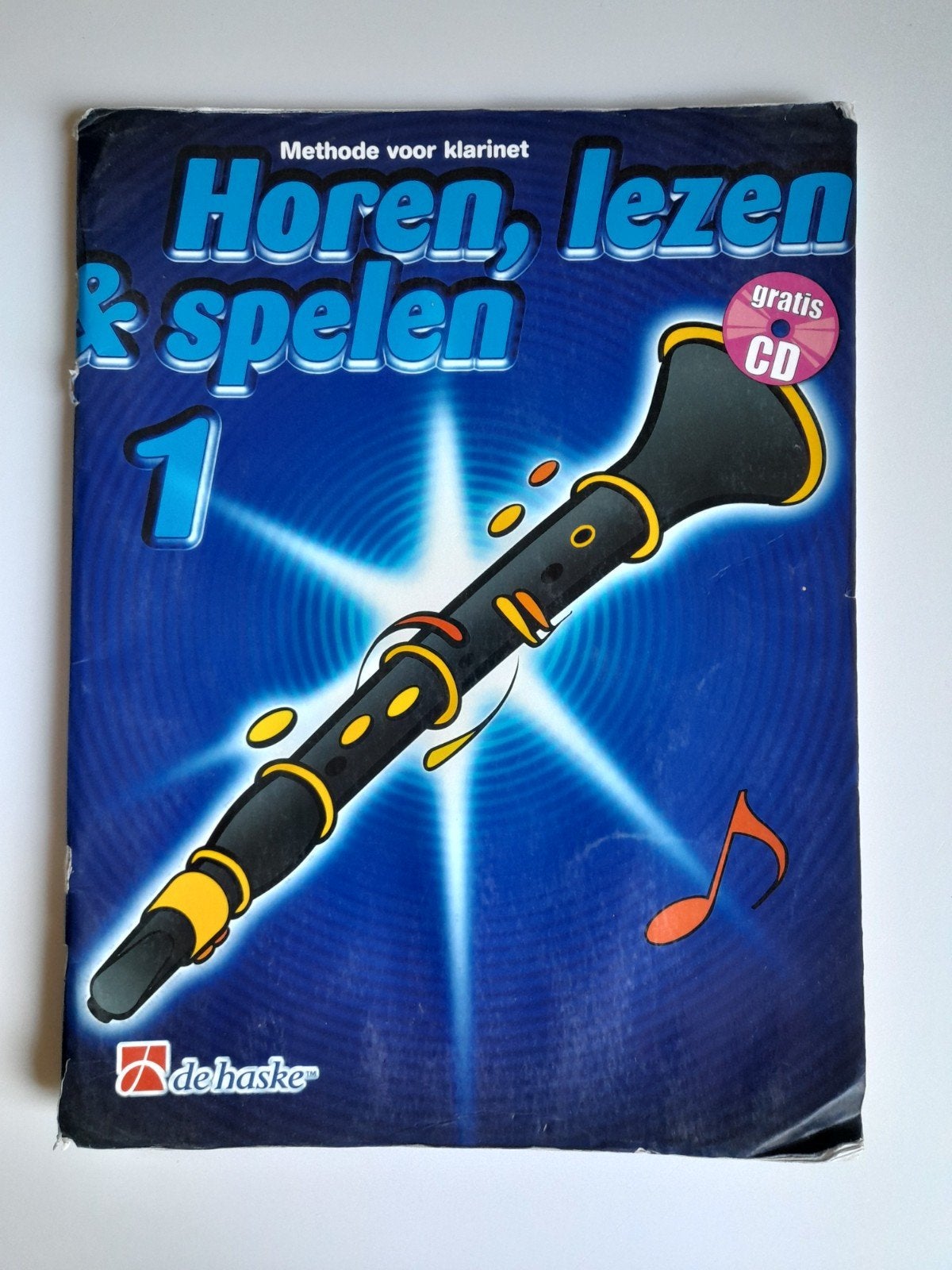 Horen, lezen en spelen - Methode voor klarinet, Livres, Musique, Instrument, Enlèvement ou Envoi, Joop Boerstoel en Jaap Kastelein